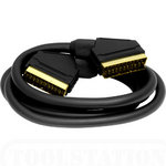 View Item  Scart cable : 2 Metre Gold Plated